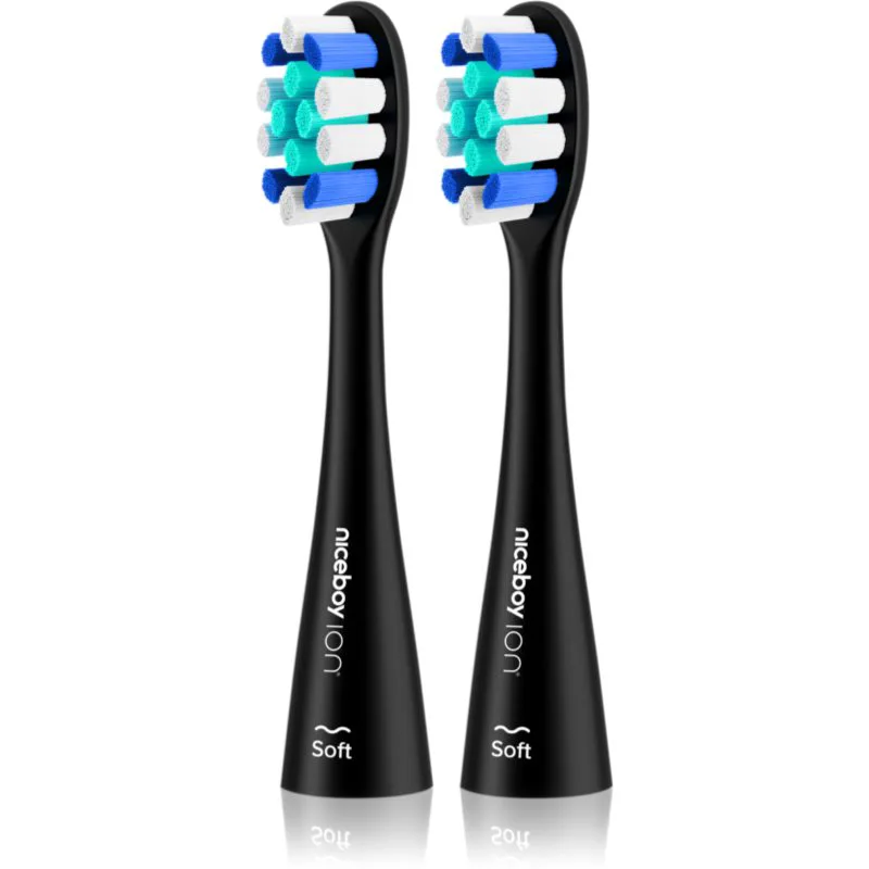Niceboy ION Sonic Lite ανταλλακτική κεφαλή μαλακό Black 2 τμχ