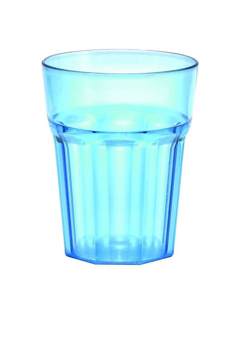 Ποτήρι Πλαστικό Νερού - Αναψυκτικού Polystyrene Blue 320ml