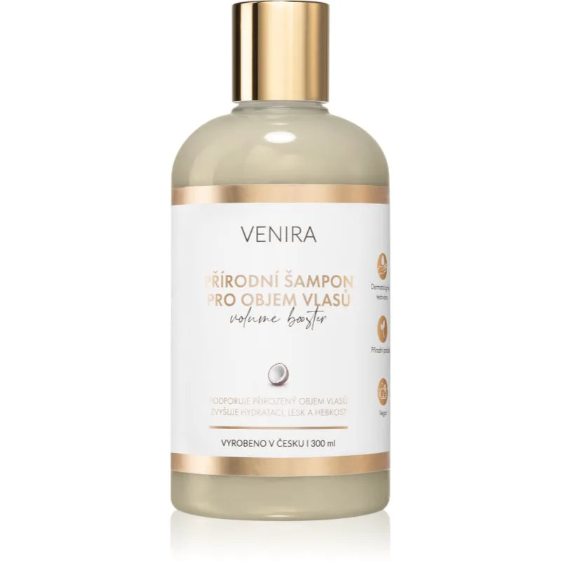Venira Shampoo for Hair Volume φυσικό σαμπουάν με άρωμα Coconut 300 ml
