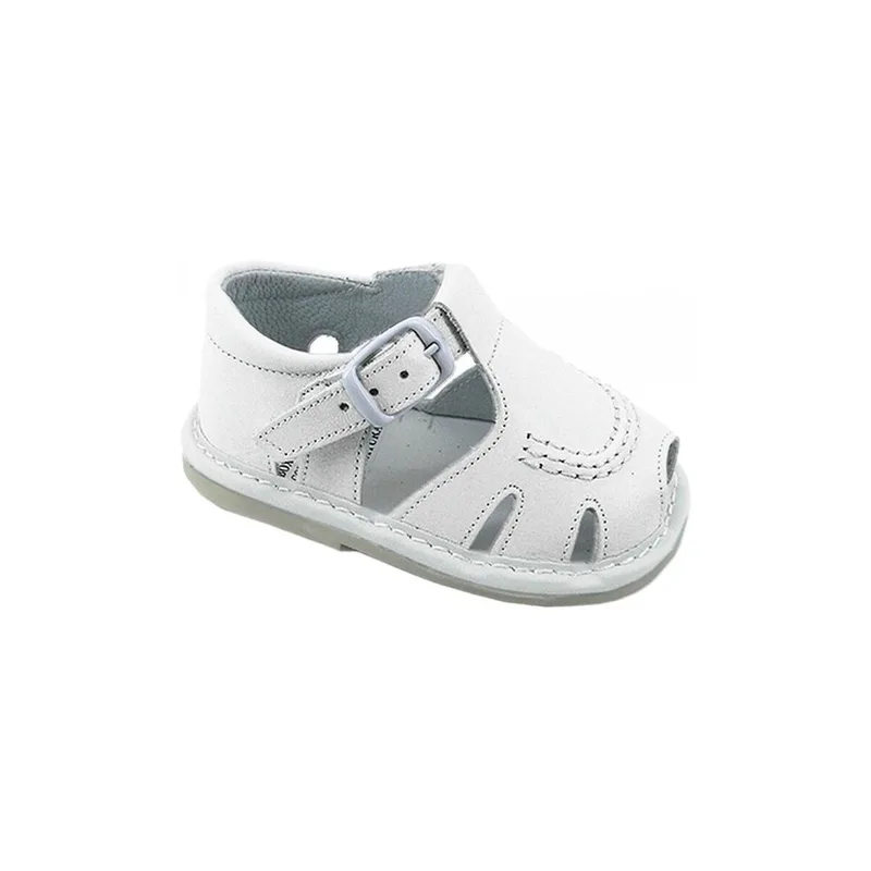 Σανδάλια χωρίς τακούνι Colores 01639 Blanco
