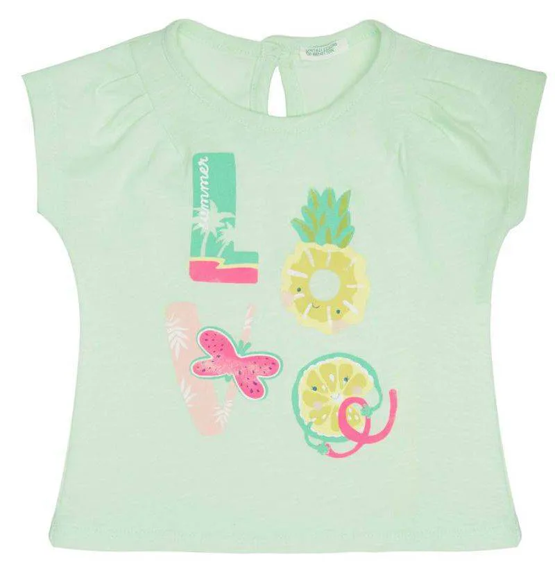 T-SHIRT BENETTON CA LOVE ΦΥΣΤΙΚΙ (68 CM)-(6-9 ΜΗΝΩΝ)