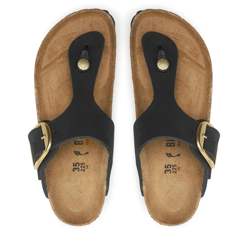 Σαγιονάρες Birkenstock Gizeh Big Buckle 1024107 Μαύρο