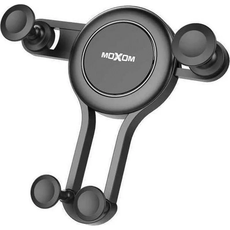 Moxom Βάση Κινητού Αυτοκινήτου Double-Grip με Ρυθμιζόμενα Άγκιστρα