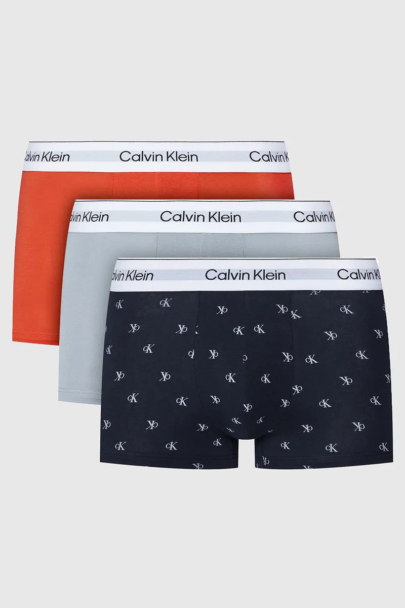 Calvin Klein Ανδρικά μποξεράκια Icon Cotton Stretch (Συσκ. 3 τεμαχίων)-LV00NB4389-4UV