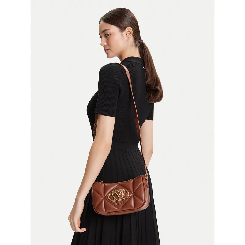 Τσάντα LOVE MOSCHINO JC4083PP1NLC0312 Καφέ