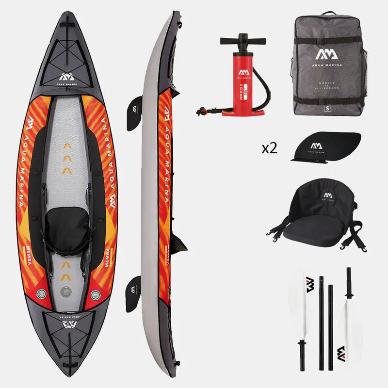 Aqua Marina Memba Touring Kayak Series Φουσκωτό Καγιάκ 1Άτομο 330X90Cm (9000108802_38150)