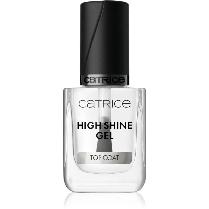 Catrice High Shine Gel Top Coat τοπ βερνίκι νυχιών για τέλεια προστασία και έντονη λάμψη 10.5 ml