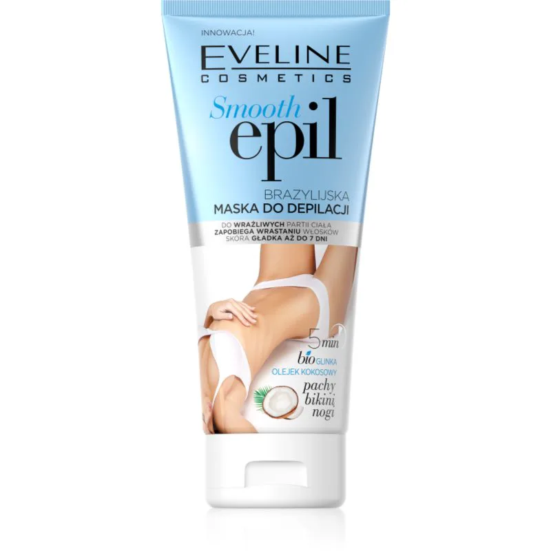 Eveline Cosmetics Smooth Epil αποτριχωτική κρέμα για τα τα χέρια, τις μασχάλες και τη βουβωνική χώρα 175 ml