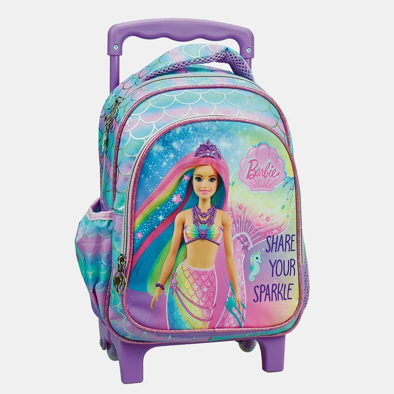 GIM Barbie Fantasy Σχολική Τσάντα Τρόλεϊ 12L (9000251234_1523)