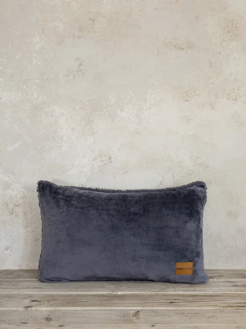 Μαξιλάρι Διακόσμησης Nima Nuan Dark Gray 30x50