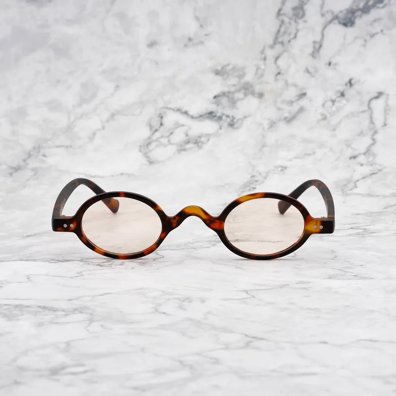 LIAM Tinted Sunglasses | Matt Tortoise | Peach Shades | Explicit Poets Sunglasses