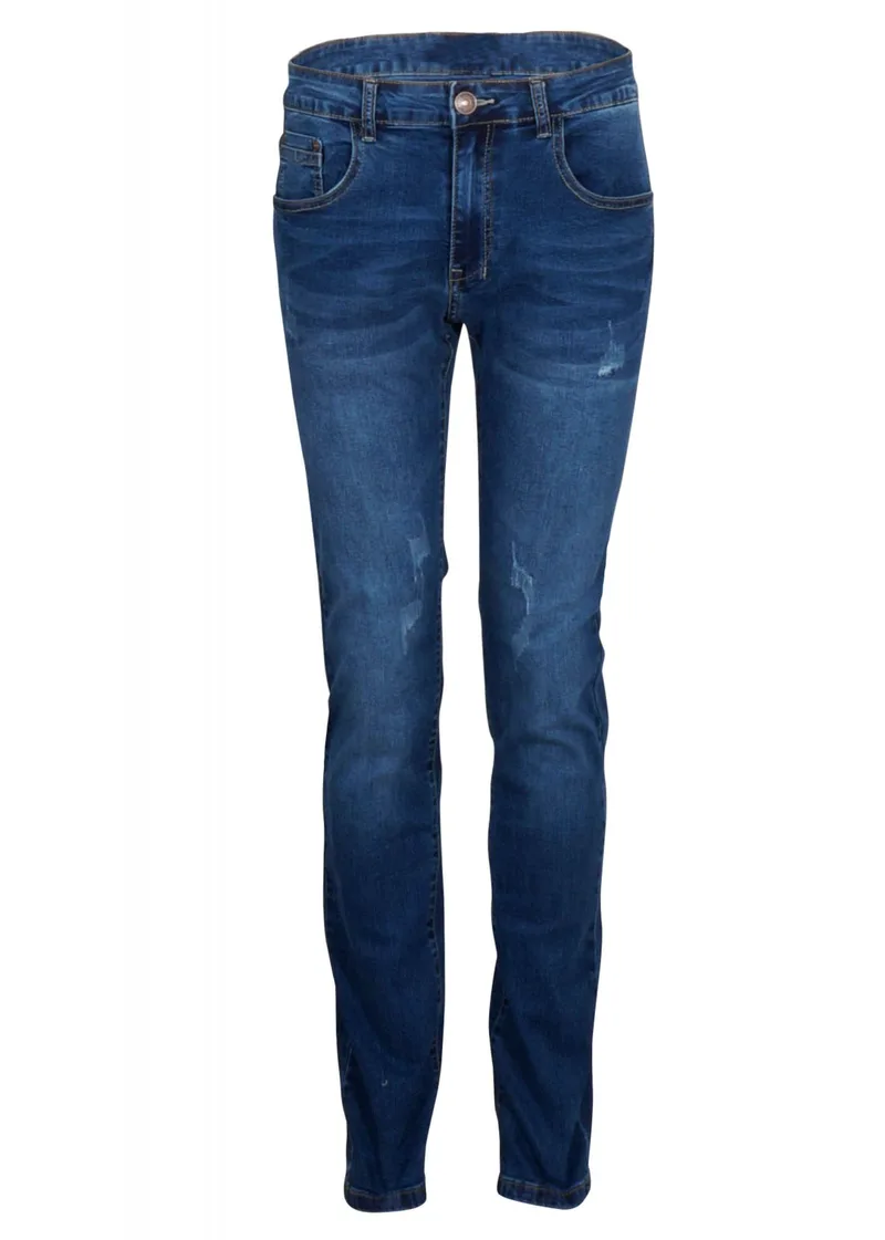 Ανδρικό παντελόνι jean ίσια γραμμή. Denim Collection. JEAN