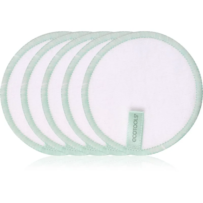 EcoTools Ultra Soft Reusable πλενόμενοι δίσκοι ντεμακιγιάζ 5 τμχ