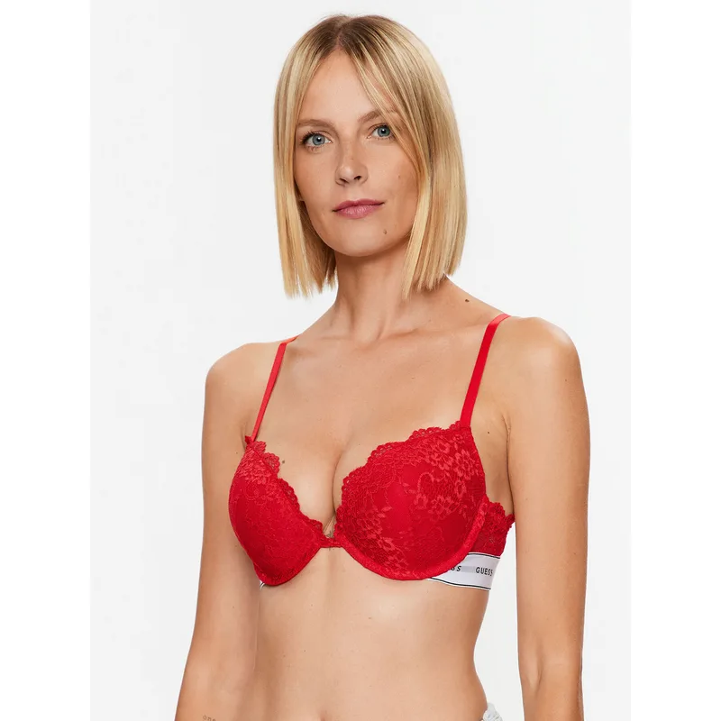 Guess Σουτιέν με μπανέλα Belle O3RC18 KBBT0 Κόκκινο