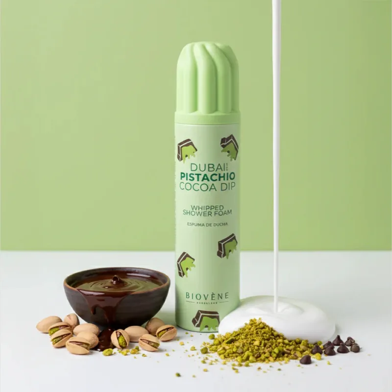 Dubai Pistachio Cocoa Dip Whipped Shower Foam 250ml