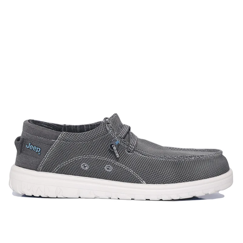 JEEP ΑΝΔΡΙΚΟ SNEAKER SAMOA WALLABEE KNIT JM61115A 096 ANTHRACITE