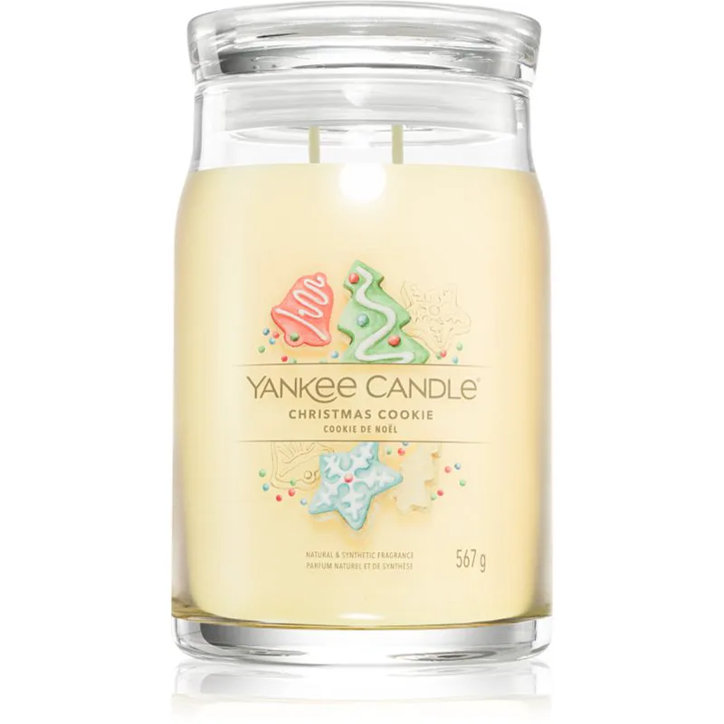 Yankee Candle Christmas Cookie αρωματικό κερί 567 γρ
