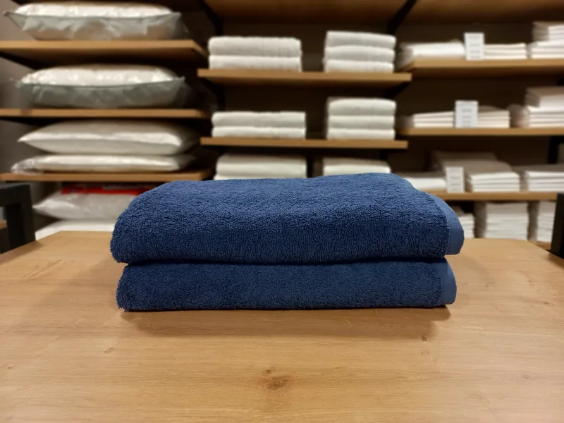 Πετσέτα Πισίνας ξενοδοχείου cozycotton (80x160) 450 γρ/μ² Αντιχλώριο Navy Blue