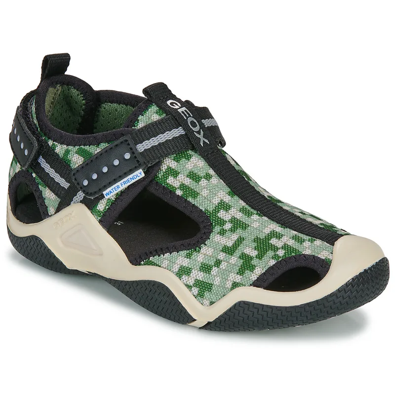 Σανδάλια χωρίς τακούνι Geox JR WADER