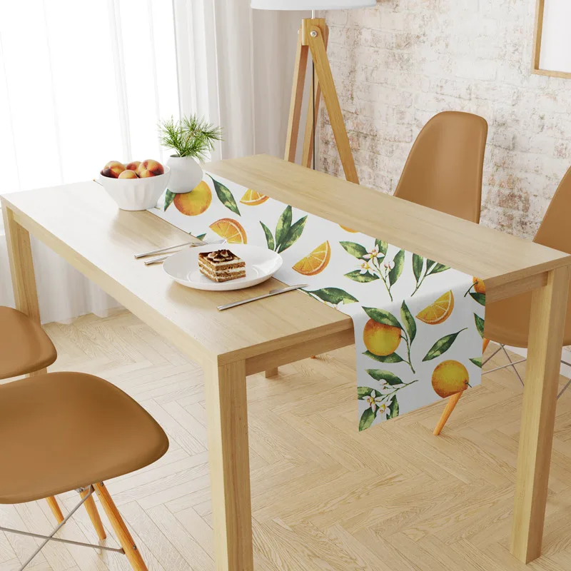 Αλέκιαστη Τραβέρσα 40x180 Dimcol Oranges 474 Πορτοκαλί