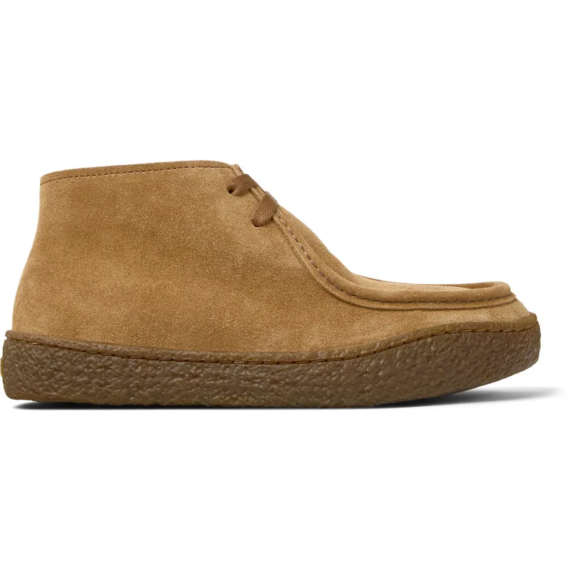CAMPER Peu Terreno - Μποτάκια Για Γυναικεία - Καφέ, Μέγεθος 36, Suede