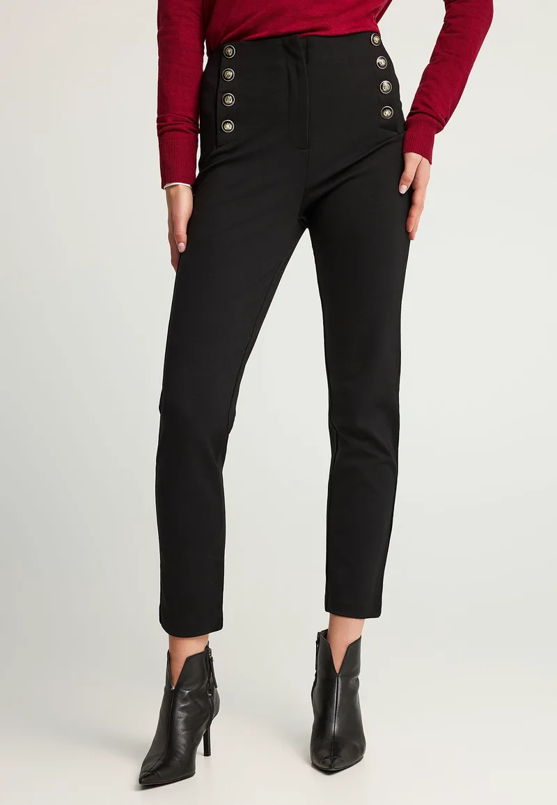 Γυναικείο tailored παντελόνι με κουμπιά