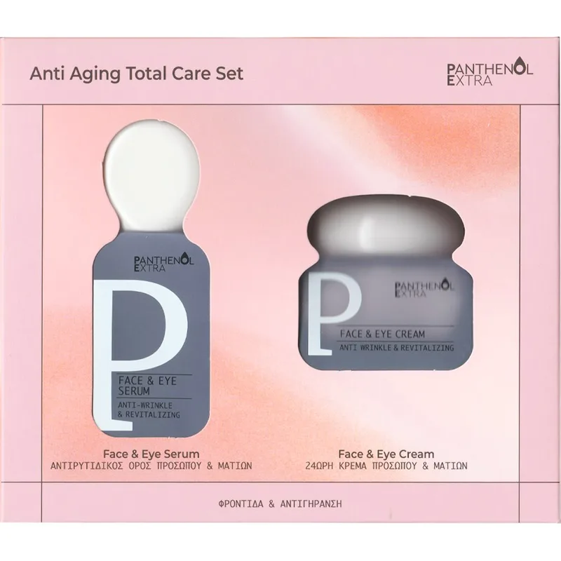 Panthenol Extra Promo Anti-wrinkle & Revitalizing Face & Eye Serum 30ml & Cream 50ml