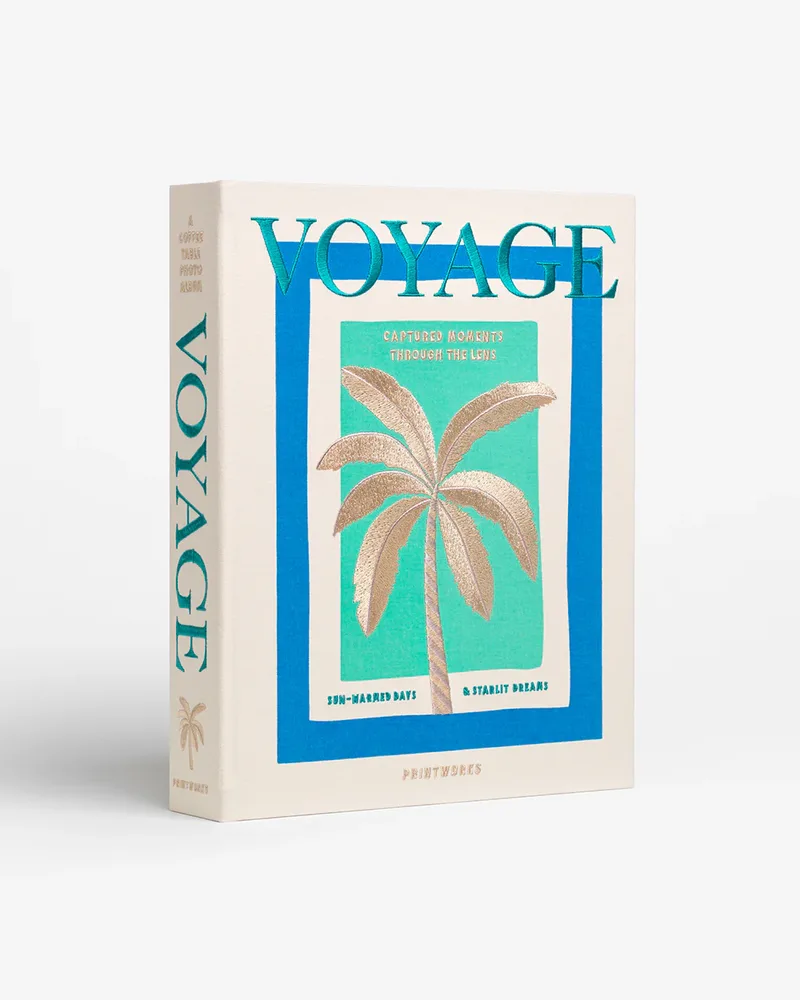 Embroidered Photo Album - Voyage