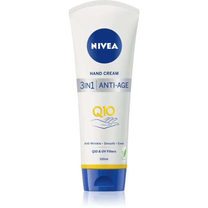 NIVEA Q10 Anti-Age Care κρέμα χεριών αποκατάστασης της ελαστικότητας της επιδερμίδας 100 ml