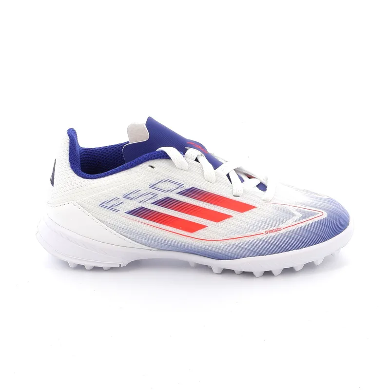 Ποδοσφαιρικό Παπούτσι για Αγόρι Adidas F50 League Tf J Χρώματος Λευκό IF1372