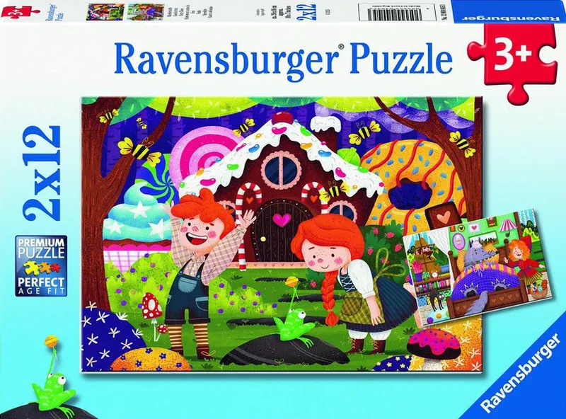 ΠΑΖΛ ΔΙΑΣΗΜΑ ΠΑΡΑΜΥΘΙΑ RAVENSBURGER 2Χ12 24ΤΜΧ