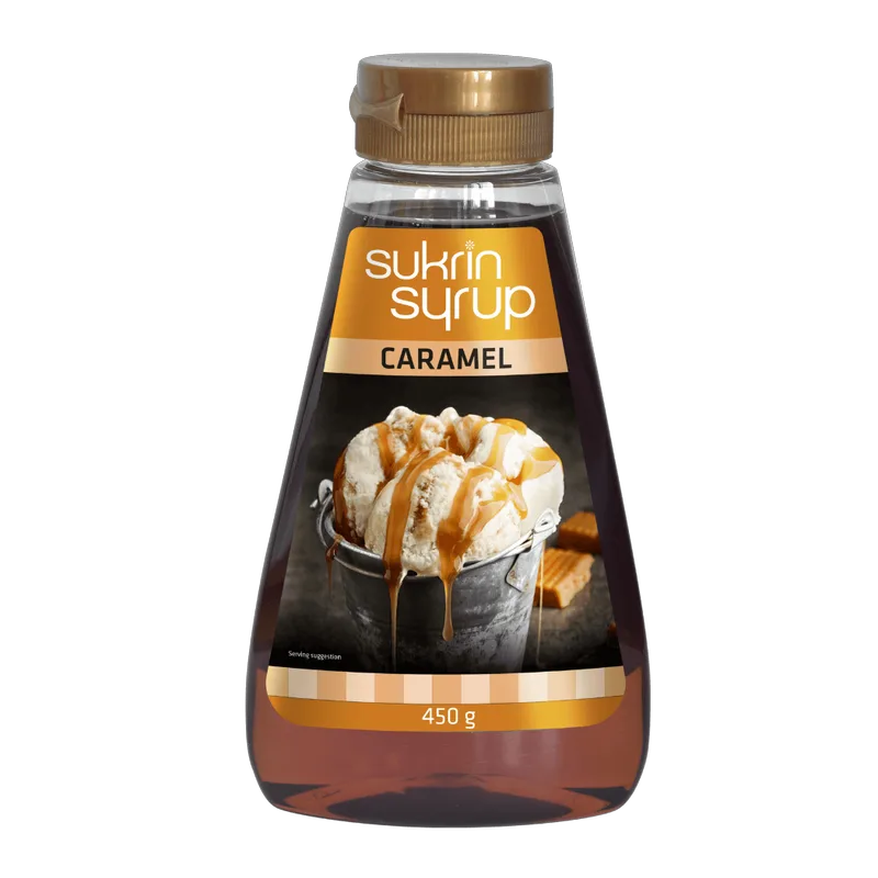 Sukrin Syrup Caramel (450 gr) - Σιρόπι με γεύση καραμέλα