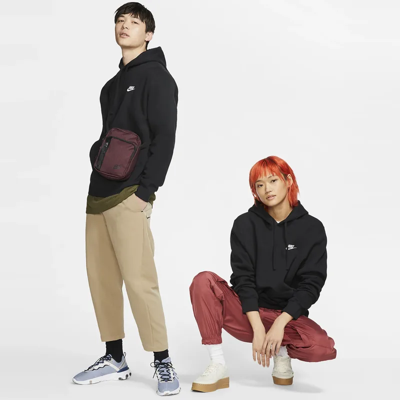 Nike Sportswear Club Unisex Μπλούζα με Κουκούλα (9000042671_8516)