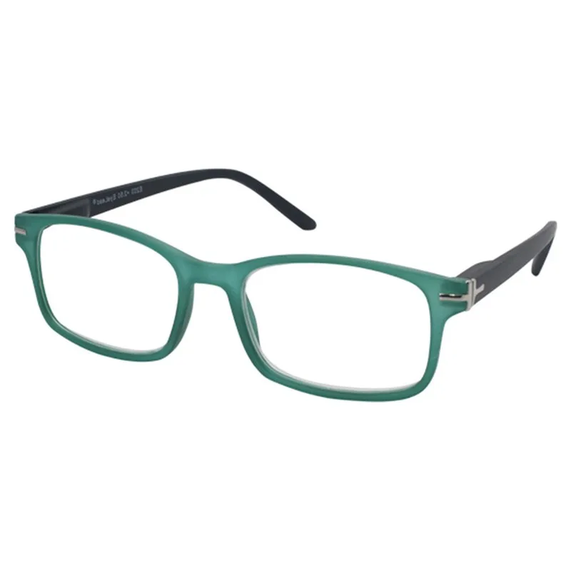 Eyelead Γυαλιά Διαβάσματος Unisex Χρώμα Μαύρο - Πράσινο, με Κοκκάλινο Σκελετό E203 - 0,75