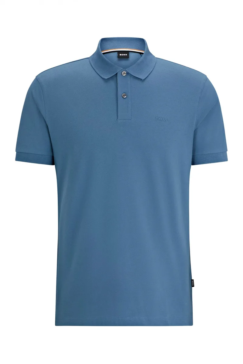 BOSS POLO PALLAS ΜΠΛΕ ΡΑΦ