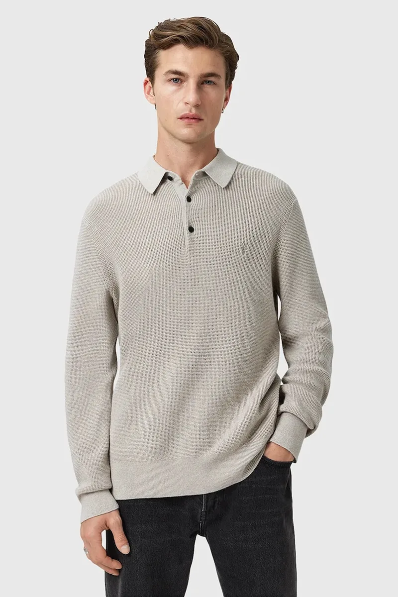 Πουλόβερ με προσθήκη μαλλιού AllSaints ASPEN