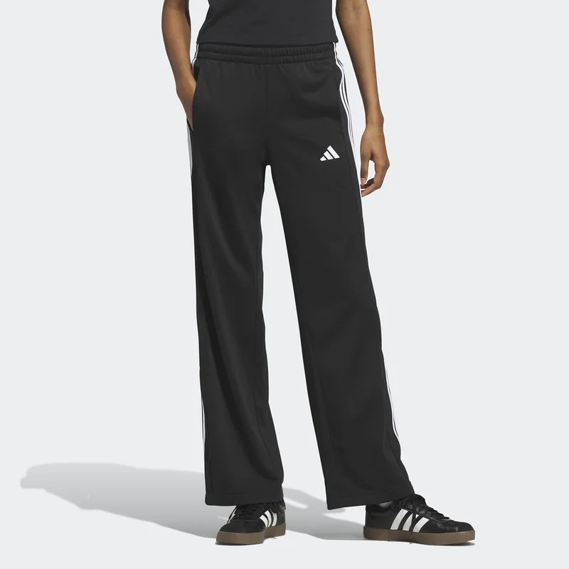 ADIDAS TRICOT 3-STRIPE SNAP PANT ΜΑΥΡΟ