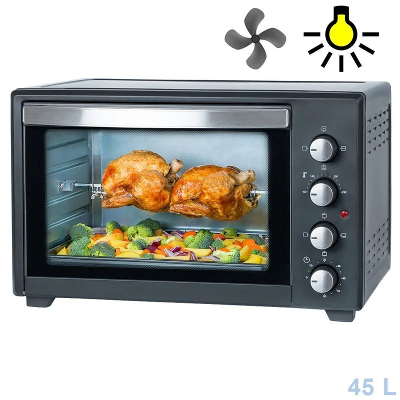 First Austria Fa-5046-1 Φουρνακι Με Αερα Και Φως 45L 2000W
