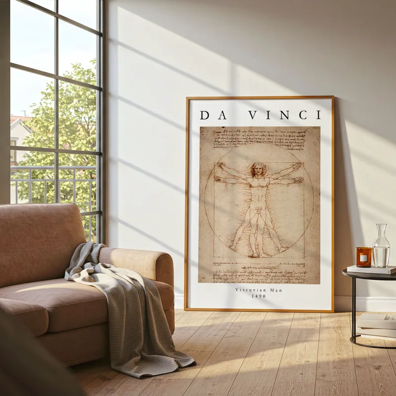 Πόστερ DA VINCI - VITRUVIAN MAN