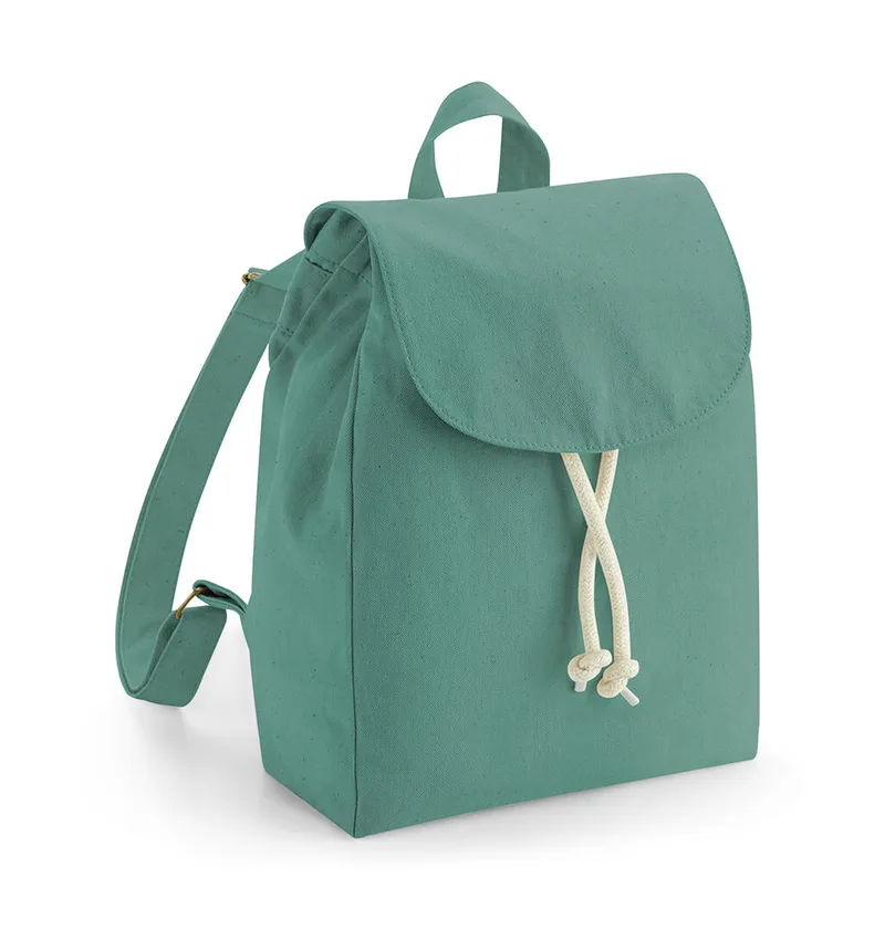 Μικρό Σακίδιο Πλάτης Organic Canvas W881 Westford Mill EarthAware Sage Green
