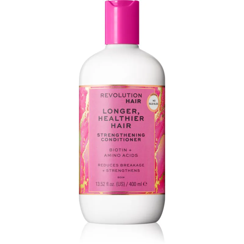 Revolution Haircare Longer, Healthier δυναμωτικό και ανανεωτικό μαλακτικό για μακριά μαλλιά 400 ml