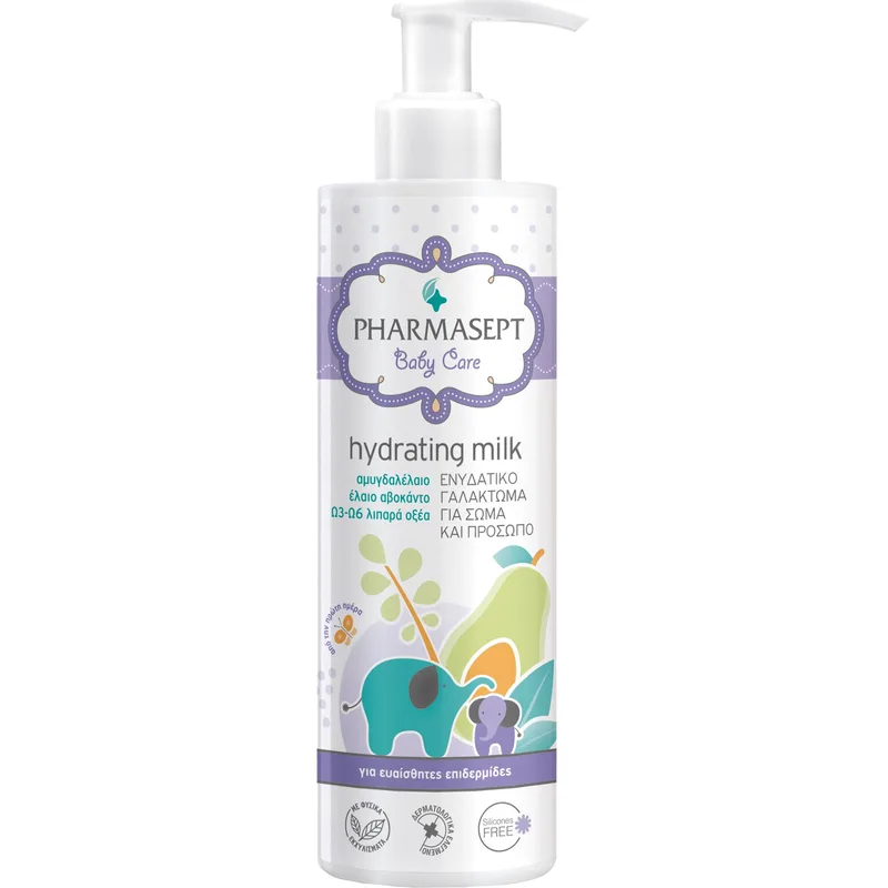 Pharmasept Baby Care Hydrating Milk Βρεφικό Ενυδατικό Γαλάκτωμα για Σώμα & Πρόσωπο 250ml