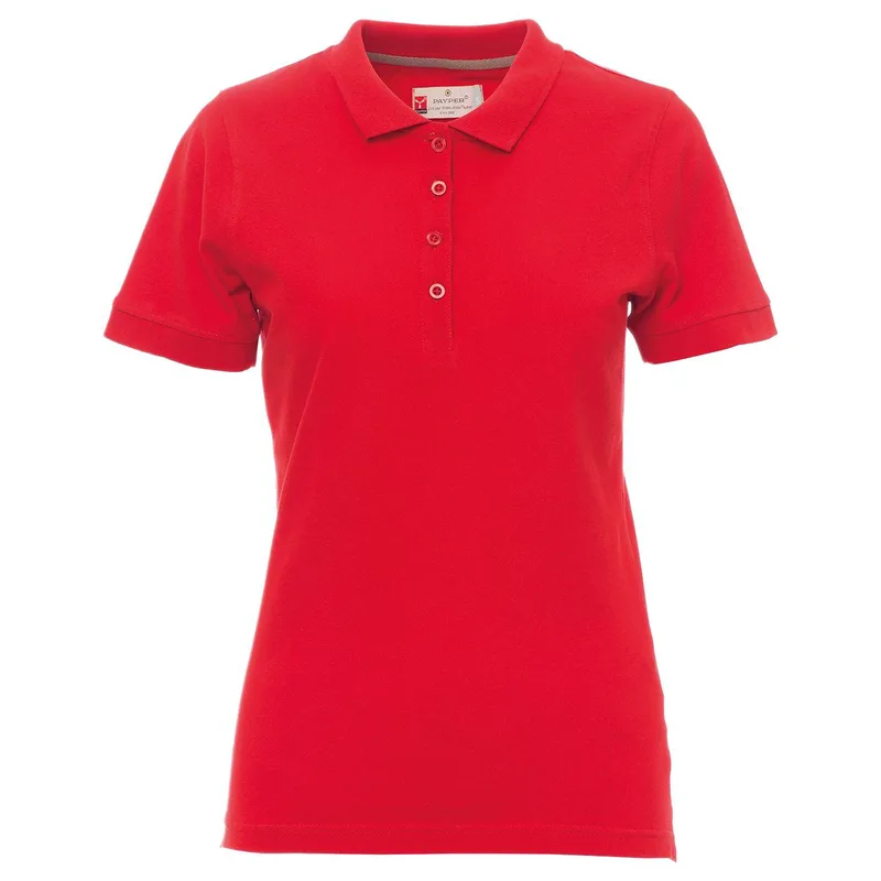 VENICE Γυναικείο μπλουζάκι πόλο PAYPER 02000370 Red