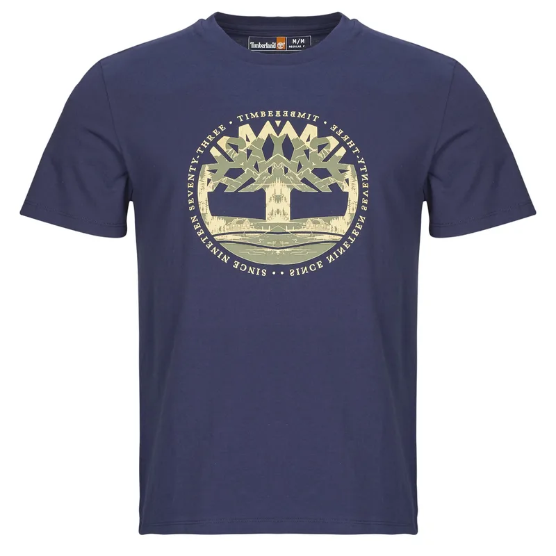 T-shirt με κοντά μανίκια Timberland TREE LOGO LAKE HOUSE GRAPHIC TEE