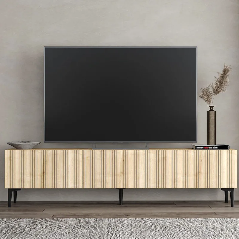Έπιπλο Τηλεόρασης Oscar - Sapphire Oak 327Ods1308 (180x45x31,4 cm)