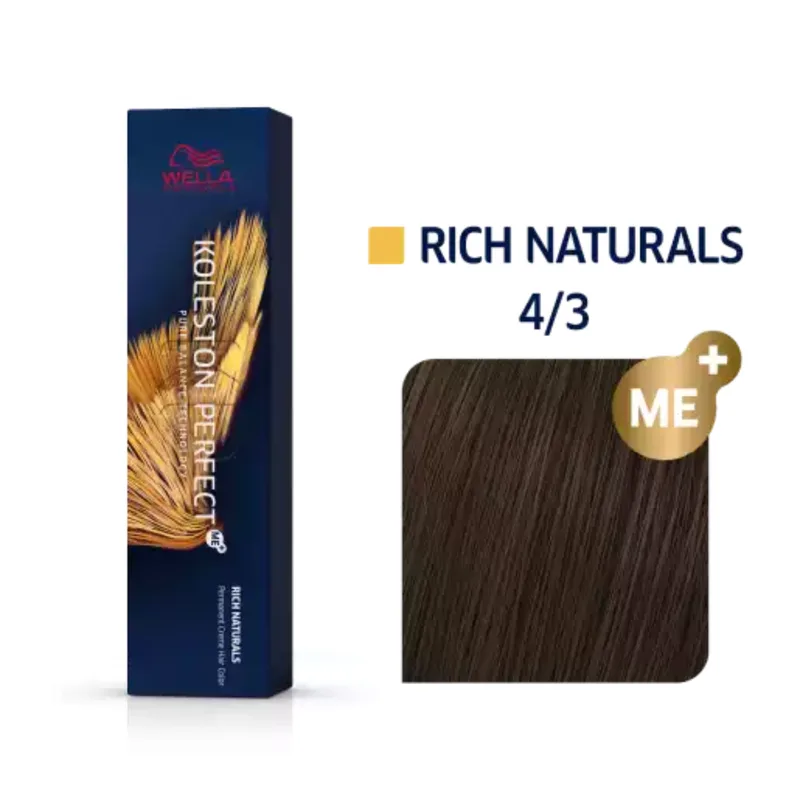 Koleston Perfect ME ™ Rich Natura ls Permanent Hair Color Natura ls 60 ml - Shade: 4/3