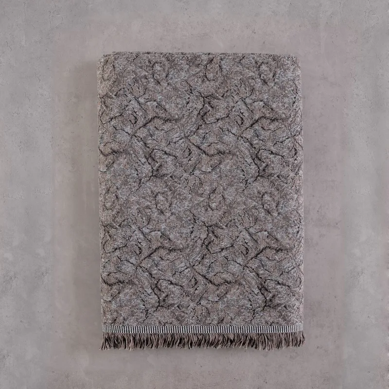 Ριχτάρι Τριθέσιου Rythmos Xaviera Γκρι-Καφέ 180x280