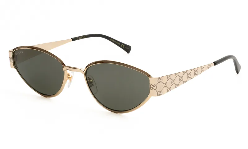 GUCCI ΓΥΑΛΙΑ ΗΛΙΟΥ GUCCI 1853S 001 5519 1853S Χρυσό