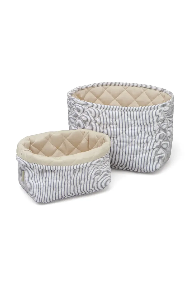 Cam Cam Copenhagen κουτί αποθήκευσης παιδικό Classic Stripes Blue, Praline