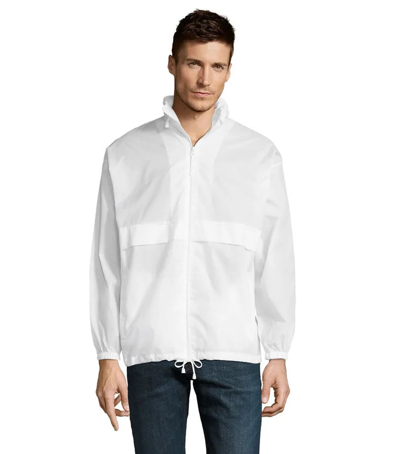 Unisex Αντιανεμικό Μπουφάν Surf 32000 SOL'S White